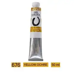(676) (YELLOW OCHRE) OIL COLOR-Maries 50ML