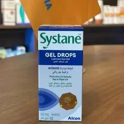 systane gel drops lubricant eye gel intensive dry eye relief protective gel formula day or night use 10ml