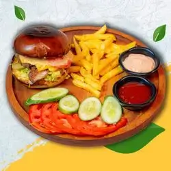 Zinger Burger With Fries