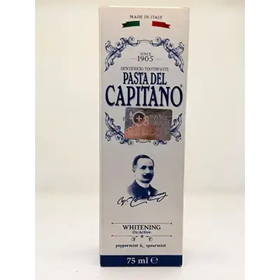 Pasta del Capitano Whitening Toothpaste (75 ml)