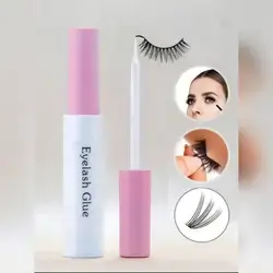 1pc Eyelash Glue White Transparent Long Lasting Eyelash Glue