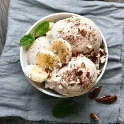 Chocolate And Banana Ice Cream