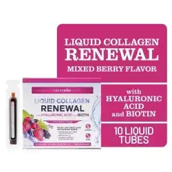 LIQUID COLLAGEN RENEWAL with Hyaluronic acid and biotin (30 liqid tubes)