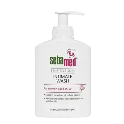 Sensitive Skin Intimate Wash for Women Aged 15-50 200ml _ Sebamed