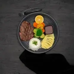 Beef Steak All In 1 (671 Cal | P:47G)