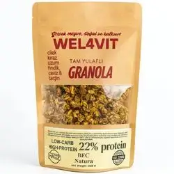 WEL4VIT – Baked Whole Oat Granola with fruit flavor (300 g)