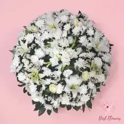 Stand Flowers-White