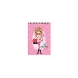 KESKIN BESTFRIENDS NOTEBOOK A7 42SH LINED