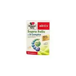 Supra Folic 400Mcg + B Complex Dopple Herz Aktiv