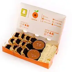 Hazelnut and Chocolate Sushi