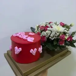 Custom Valentine's Cake