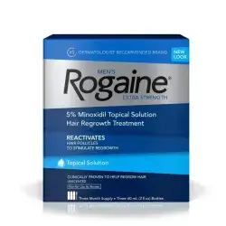 ROGAINE %5 EXTRA STRENGTH MENS TOPICAL SOLUTION
