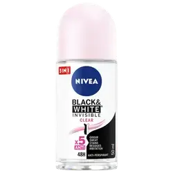 Nivea Black & White Invisible Clear (Roll-on)