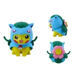 SMALL FIGURE POKEMON PIKACHU 4 EYES E1
