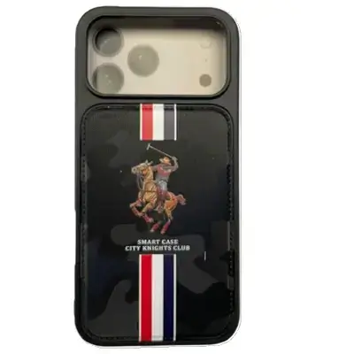 iPhone 17 Pro Max Case | City Knights Club - Black