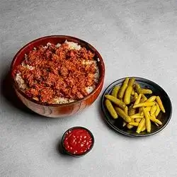 Double Rice and Meat