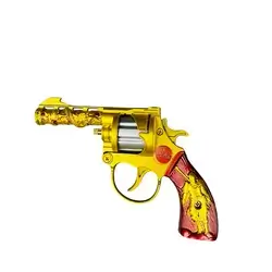 Metal Samurai Gun Design Windproof Butane Lighter – Random Color