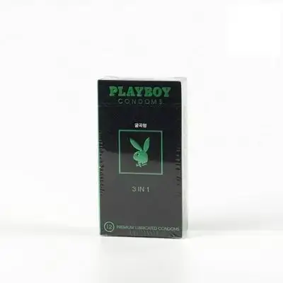 Playboy condoms 3 in 1 12 condoms