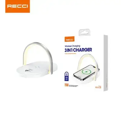 Recci RLS-L15 3-in-1 Wireless Charger