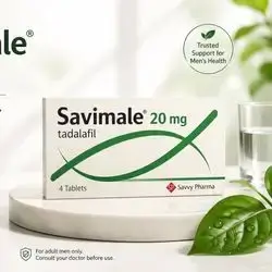 Savimale 20mg (tadalafil) 4 Tablets