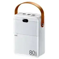 REMAX RPP-118 Piloteer Series 80000mAh PD+QC Power bank (PD 27W+QC 22.5W) - White