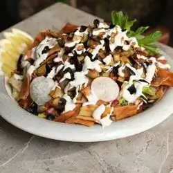 Eggplant Fattoush