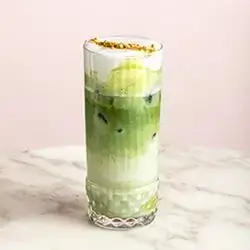 Pistachio Iced Matcha Latte