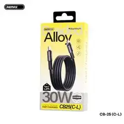 Remax Wind Speed 30W Fast Charging Aluminum Braided Data Cable 1.2M