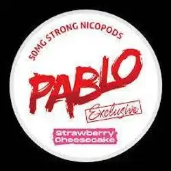 pablo exclusive strawberry cheesecake 50mg nicopads
