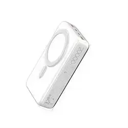 LDNIO P018 Magnetic Wireless Power Bank - White