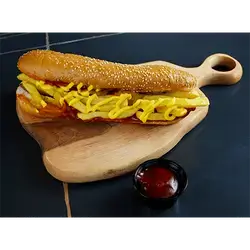 Fries Sandwich with Cheese