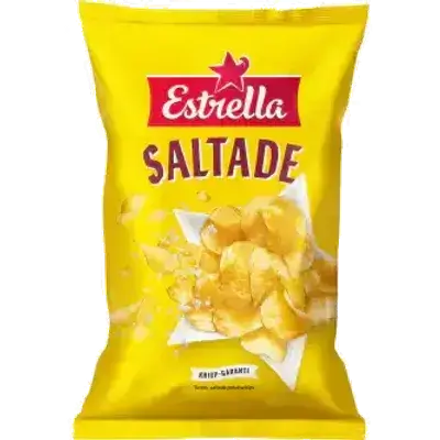 Estrella Salted Potato Chips 40g – Light, Crispy & Classic