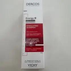 Vichy dercos energy + Stimulating shampoo for sensitive scalp - 200 ml