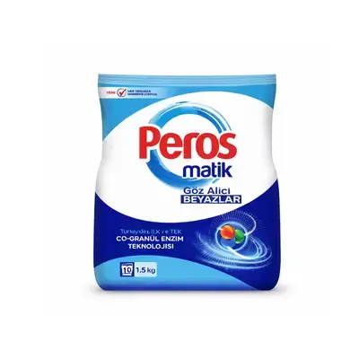 Peros Laundry Detergent Powder for White Clothes 1.5kg