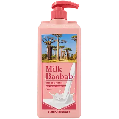 Milk Baobab Shampoo Flora Bouquet 1000ml _ BIOKLASSE