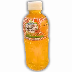 Coco Queen Orange Plastic Juice 320 ml