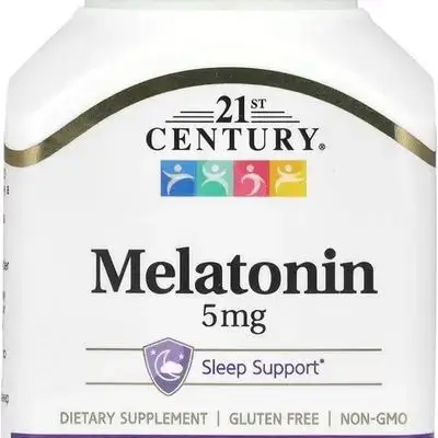 21st Century Melatonin 5 mg 60 Tablets
