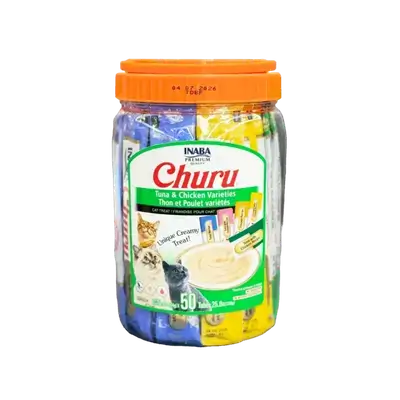Inaba Churu - Tuna & Chicken Varieties 50 Tubes
