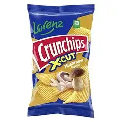Lorenz Crunchips X-Cut Mushroom 75 Gm