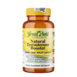 Natural Testosterone Booster 60 Capsules _ Green Field