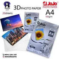 3D Photo Paper-Jojo