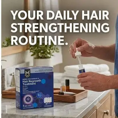 Member's Mark Minoxidil 5% Hair Regrowth Treatment For Men (6 bottles of 60 ml / 6-Month Supply)