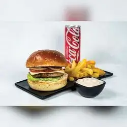 Cheese Chicken Burger Meal
