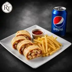 Chicken Roll Meal