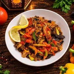 Eggplant Salad Dish