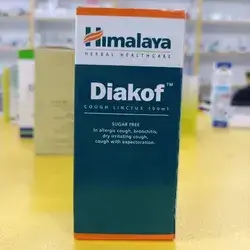 Diakof Cough syrup with Honey for dry and allergi and expectorant cough can use adult & children