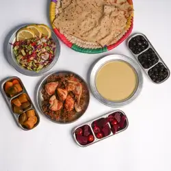 Kurdish Rice With Pomegranate Molasses
