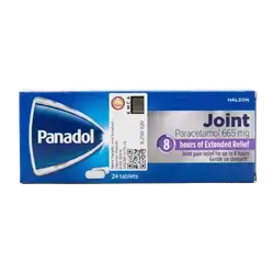 Panadol Joint (Paracetamol 665mg) 8 Hours of Extended Relief 24 Tablets _ HALEON