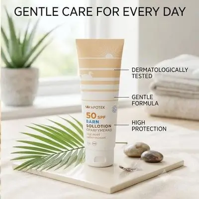 Apotek 50 SPF BARN Kids Sunscreen Lotion