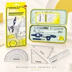 Flamingo Mathematical Drawing Set – 11 Pcs